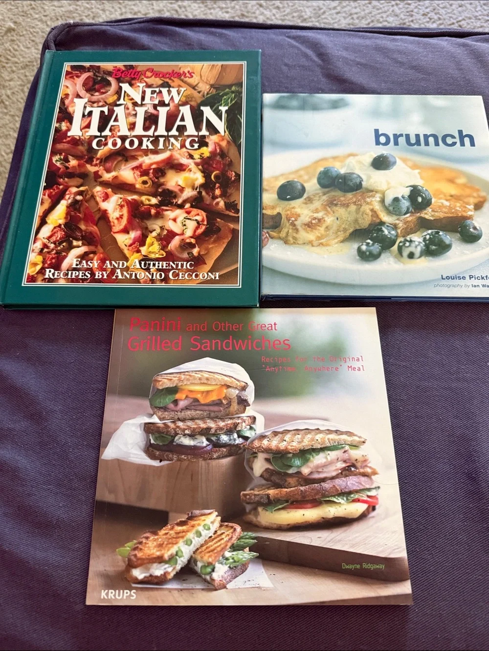 Panini and Other Great Grilled Sandwiches Cookbook - Brown Cover